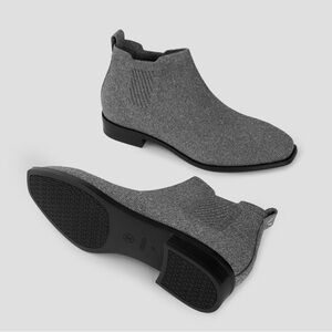 Square-Toe Water-Repellent Ankle Boots (Ryan Pro)